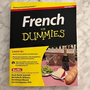 French for Dummies paperback 2nd Edition NO CD